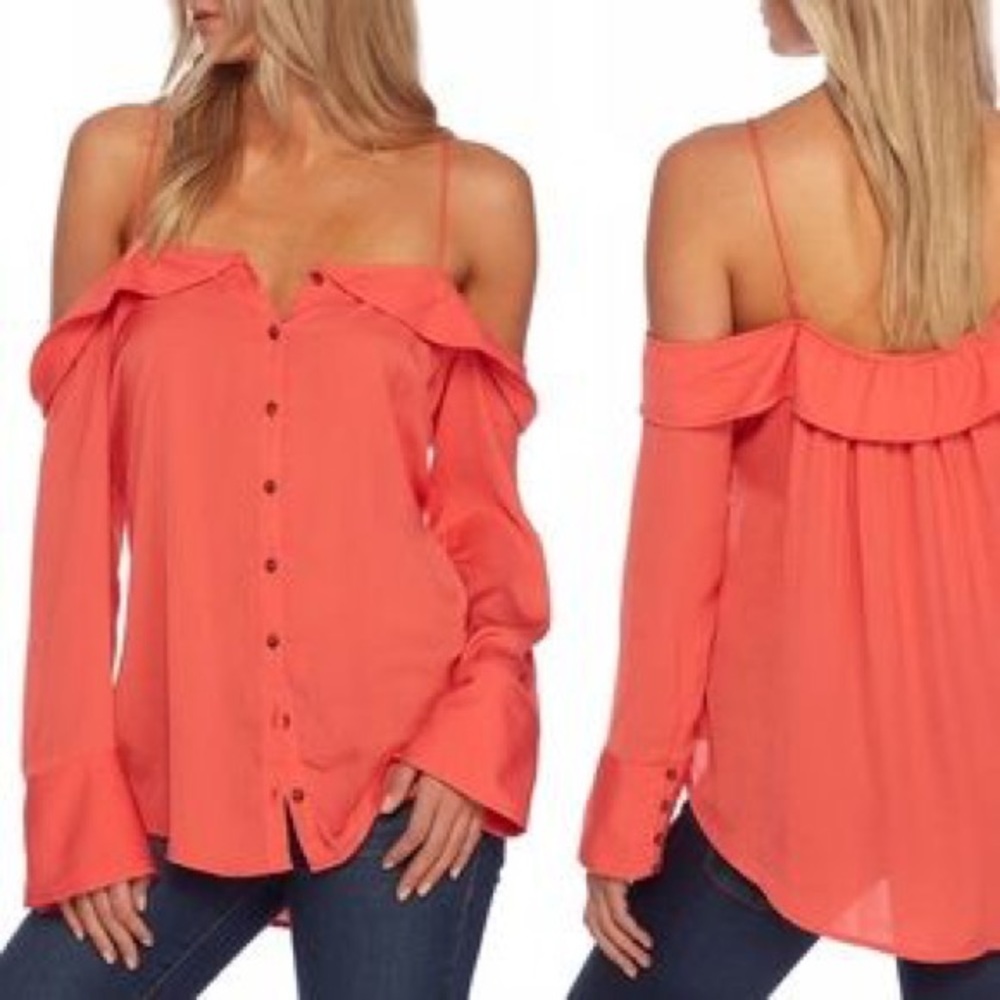 Free people off the shoulder top